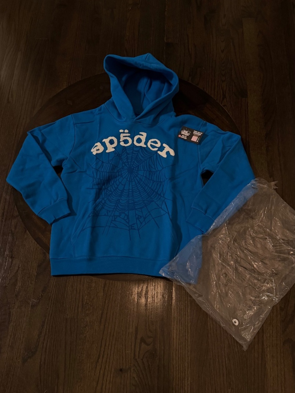 *NEW* Royal Blue OG Web Sp5der Hoodie Sizes S M L XL Comes With All Tags